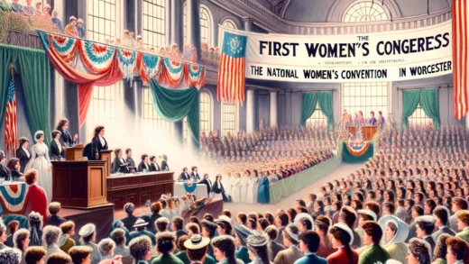 Kongres Wanita Pertama: Konvensi Nasional Wanita di Worcester