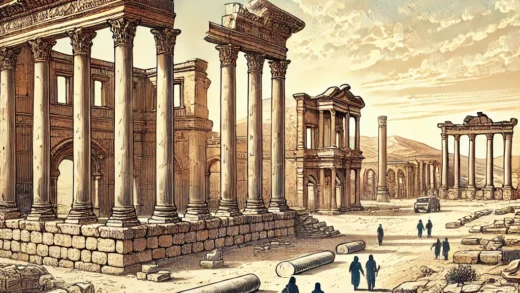 Misteri Reruntuhan Kota Leptis Magna: Kejayaan Romawi di Libya