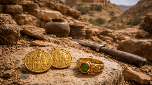 Penemuan Harta Emas 1.400 Tahun di Biara Kristen Kuno