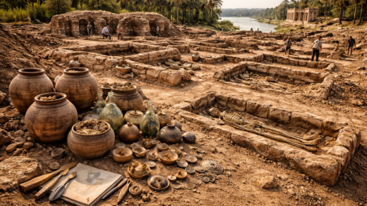 Sisa Peradaban Romawi 2.500 Tahun Ditemukan di Delta Nil, Mesir