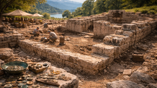 Tembok Romawi Berusia 2.000 Tahun Ditemukan di Swiss