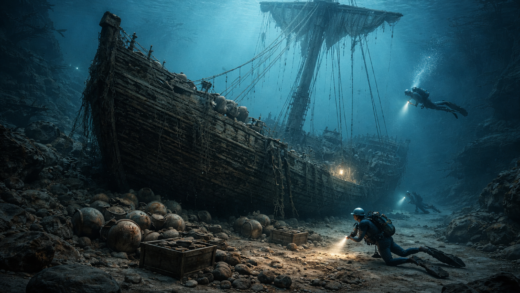 Bangkai Kapal Dagang Raksasa Abad Pertengahan