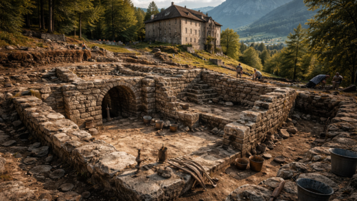 Rumah Bangsawan Abad ke-14 Keluarga Weiherhaus di Swiss