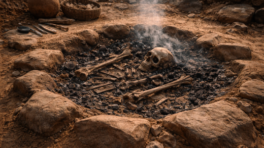 Lokasi Pembakaran Jenazah 9.500 Tahun di Afrika