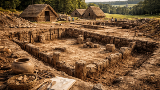 Penemuan Desa Anglo-Saxon Baru di Inggris