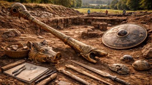 Rare Iron Age War Treasures Ditemukan di Inggris