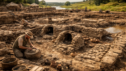 Temuan Kompleks Industri Romawi Terbesar di Inggris Utara