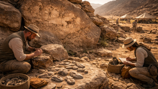 Puluhan Ribu Tahun Jejak Manusia di Sinai