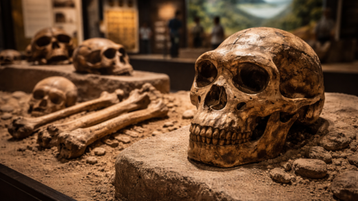 Fosil Manusia Jawa Kembali Dipamerkan di Indonesia