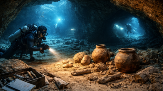 Penemuan Gua Bawah Laut Song Toyapakeh